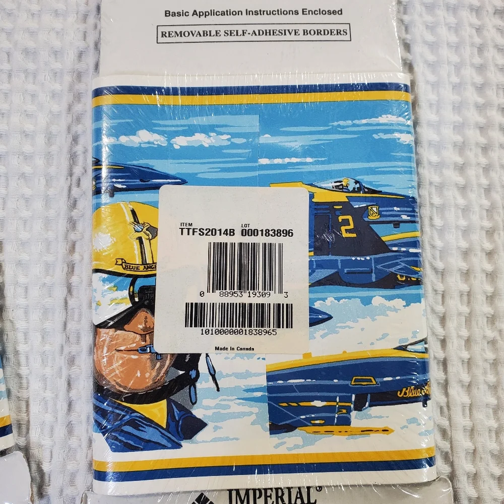 Blue Angels Self Adhesive Room Border
